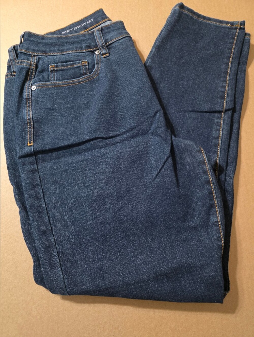 Style & Co. Women Jeans Skinny - Dark Blue